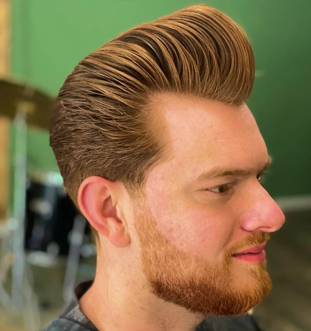 Haircut of a customer