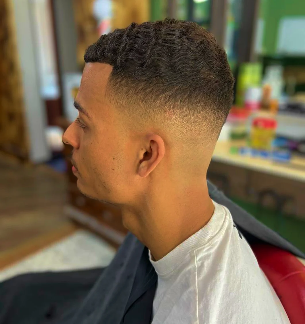 Haircut of a customer